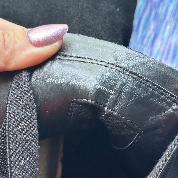 Dolce Vita Huey Studded Pull-On Suede Platform Bootie US 10 - Picture 9 of 11